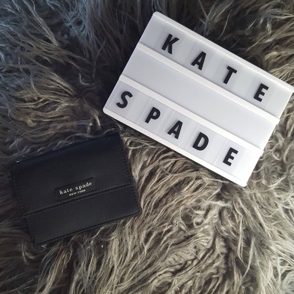 kate spade Handbags - KATE SPADE New York coin purse/mini wallet black